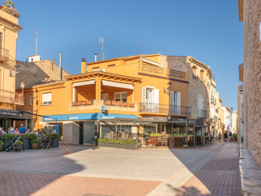 Plaça de la Vila Begur