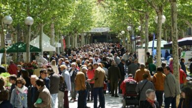 Fira de l'1 de maig a Olot
