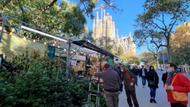 Fira de Nadal de la Sagrada Família