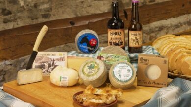 Tastets de formatge a Les Llosses